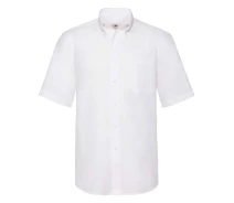 Придбати - чоловічу сорочку  Сорочка Oxford shirt short sleeve XL Білий (65-112-0)