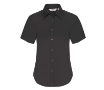Придбати - жіночу сорочку  Сорочка Fruit of the loom Ladies oxford shirt short sleeve 2XL Чорний (65-000-0)