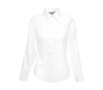 Придбати - жіночу сорочку  Сорочка Oxford shirt l/s lady-fit M Білий (65-002-0)