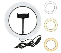 Придбати - кільцеве світло  Кільцева LED лампа LC-330 (33см) OPT-TOP з утримувачем для телефону (1756375668)