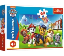 Придбати - пазл  Пазли Trefl (60 елм.) Патруль у дворі / Nickelodeon: Щенячий патруль (17375)