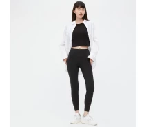 Придбати - жіночі лосини і легінси  Жіночі легінси Uniqlo лосіни з кишенями 1159782703 (Чорний, S)