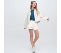 Придбати - жіночі шорти  Жіночі джинсові шорти UNIQLO 1159785350 (Білий, 34) (art562137)