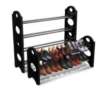 Придбати - полку  Полиця для взуття XPRO Shoe rack (4 полки, 12 пар) (25"Wх7,9"Dх25"H) (8088) (14) чорна (MER-14189_248)