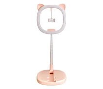 Придбати - кільцеве світло  Кільцева Лампа Remax CK-02 30см на підставці, Pink