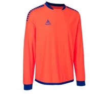 Придбати - чоловічу футболку  Воротарська футболка Select Brazil goalkeeper shirt помаранчева 623200-002 (623200-002_14-16)