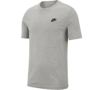 Придбати - чоловічу футболку  Футболка Nike CLUB TEE сіра AR4997-064 (AR4997-064_S)