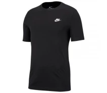 Придбати - чоловічу футболку  Футболка Nike Sportswear Club чорна AR4997-013 (AR4997-013_L)