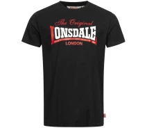 Придбати - чоловічу футболку  Футболка ALDINGHAM 117019-1000 Black Lonsdale Чорний