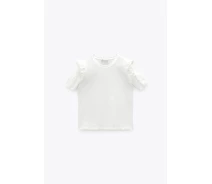 Придбати - жіночу футболку  Футболка Zara S білий 0085167250