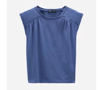 Придбати - жіночу футболку  Футболка Zara S синій 4174628405
