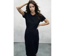 Придбати - жіночу футболку  Футболка Zara L чорний 5584025800