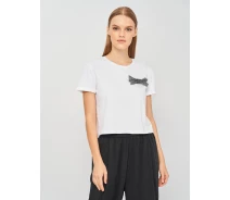 Придбати - жіночу футболку  Футболка Zara L білий 5070631250