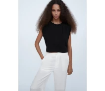 Придбати - жіночу футболку  Футболка Zara S чорний 4174628800