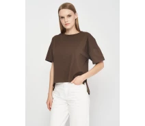 Придбати - жіночу футболку  Футболка Zara S темно-коричневий 0858911717