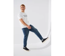 Придбати - чоловічі джинси  Джинси Mom Fit чоловічі 6608 33 Блакитний (2000990567239)