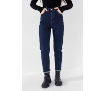 Придбати - жіночі джинси  Джинси Mom Fit жіночі 1318 29 Синій (2000990693679)