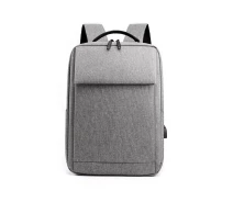 Придбати - рюкзак  Рюкзак міський Lesko DX-0264 Light Gray з USB