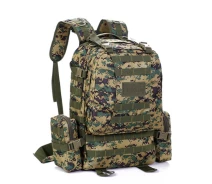 Придбати - рюкзак  Рюкзак тактичний військовий Protector plus S409 50л штурмовий із системою Molle jungle digital камуфляж