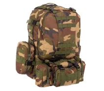 Придбати - рюкзак  Рюкзак тактичний рейдовий ZK-5504 Камуфляж Woodland (59508235)