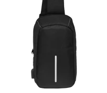 Придбати - рюкзак  Чоловіча сумка-слінг Remoid vn0212-black