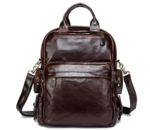 Придбати - рюкзак  Рюкзак - трансформер шкіряний 14889 Vintage коричневий (32820)