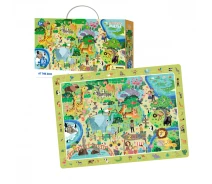 Придбати - пазл  Пазл навчальний DoDo Зоопарк 300259
