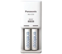 Придбати -  Зарядний пристрій Panasonic Compact Charger+ Eneloop 2AA 2000 mAh (K-KJ50MCD20E-e)