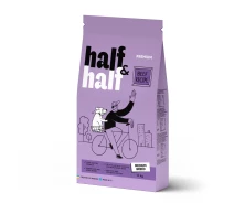 Придбати - корм для собаки  Корм Half Half Adult Dogs Medium Breed сухий із яловичиною для дорослих собак середніх порід 12 кг