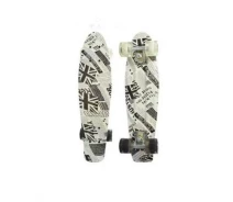 Придбати - скейтборд  Скейтборд PROFI MS 0748-8 White-gray (BI0000498)