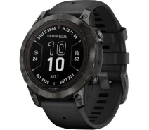 Придбати - смарт-годинник  Смарт-годинник Garmin Fenix 7 Pro Sapphire Solar Carbon G. DLC Tit. with Black Band (010-02777-10/11/54)