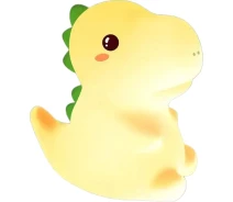 Придбати - нічник  Нічний світильник Epik Dinosaur A27 With Remote Control 1200mAh White [110936]