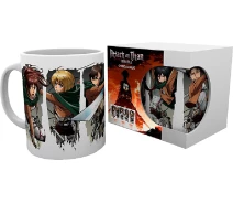 Придбати - подарок для геймеров  Чашка Gbeye ATTACK ON TITAN Character Montage (Атака титанів) 320 мл (MG2325)