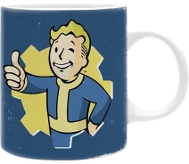 Придбати - подарок для геймеров  Чашка ABYstyle FALLOUT Vault Boy Blue 320 мл (ABYMUGA526)