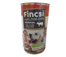 Придбати - корм для собаки  Fincsi Яловичина, Консерва для собак, 1,24 кг
