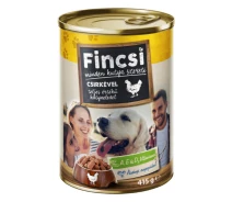 Придбати - корм для собаки  Fincsi Курка, Консерва для собак, 415 г
