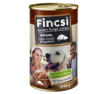 Придбати - корм для собаки  Fincsi Печінка, Консерва для собак, 1,24 кг