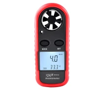 Придбати - анемометр  Анемометр цифровий 0,1-30м/с, -10-45°C WINTACT WT816