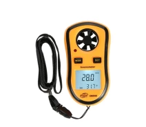 Придбати - анемометр  Цифровий крильчатий анемометр 0,1-30м/с, -10-45°C BENETECH GM8908