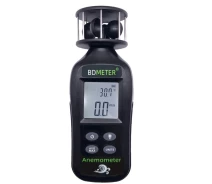 Придбати - анемометр  Анемометр чашковий BDMeter ручний, цифровий, для вимірювання швидкості вітру 0.4-30 м/c