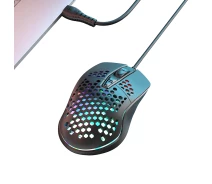 Придбати - мишку для ноутбука  Миша провідна XO M4 Чорний