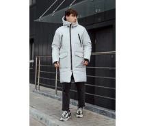 Придбати - чоловічу парку  Сіро-біла зимова парка Staff nim white gray (p101-0062-XS)