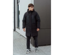 Придбати - чоловічу парку  Повсякденна зимова парка Staff pr black (p101-0058-XS)