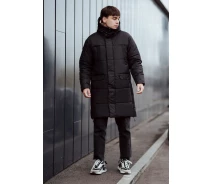 Придбати - чоловічу парку  Зимова чоловіча парка Staff holod black (p101-0049-XS)