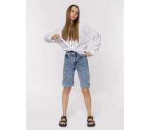 Придбати - жіночі шорти  Жіночі джинсові шорти 38 блакитний Oreo jeans ЦБ-00219141