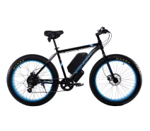 Придбати - електровелосипед  Електровелосипед WENDAT FATBIKE 26" 48V 23Ah 1000W рама 20" зі знімною батареєю чорно-синій
