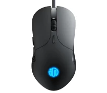 Придбати - мишку для ноутбука  Миша провідна INPHIC B1 ігрова з регульованим RGB підсвічуванням та 8800 DPI, ЧОРНИЙ матовий