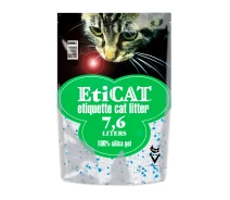 Придбати - наполнитель для туалетов  Наповнювач для котів cиликагелевий EtiCAT (ЕтіКЕТ) 7.6 Л (332040)