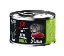 Придбати - корм для кота  Корм Alpha Spirit Duck Adult Cat для дорослих котів 200 гр