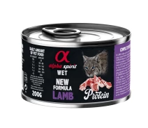 Придбати - корм для кота  Корм Alpha Spirit Lamb for Adult Cats з ягнятком для дорослих котів 200 гр